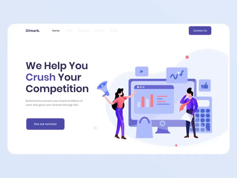 REV DIGITAL MARKETING by Wawan AK for SLAB Design Studio on Dribbble