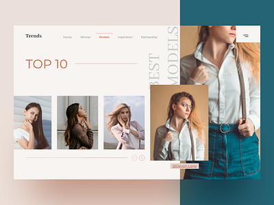 Trends Fashion Website Header exploration fashion hero image web header