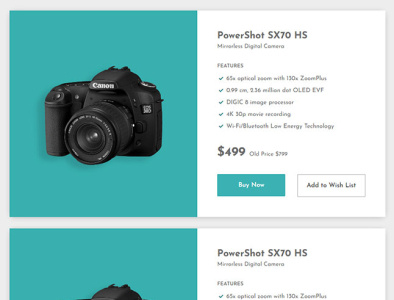 camera product page html template bootstrap bootstrap4 free template free website template html template website template