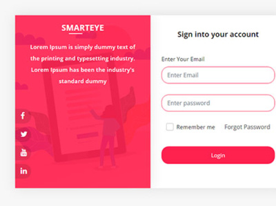 Stylish Free Bootstrap 5 Login Page Website Template