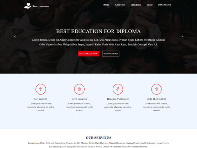 Free Charity Website Template free template free templates free website template html template website template