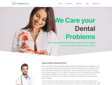 Free Dental Website Template