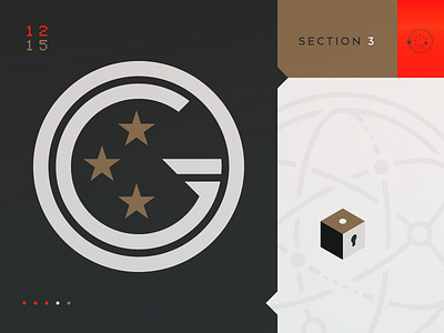 The Guides Section 3 cipher cryptic enamel pin game insignia ios logo mobile mystery puzzle