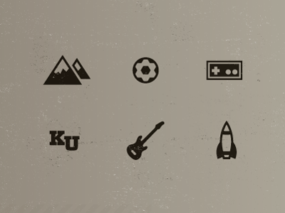 About guitar icons mountain nintendo rock chalk rocket soccer