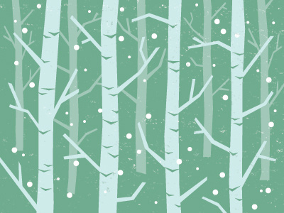 Winter blue cold illustration seasons snow winter