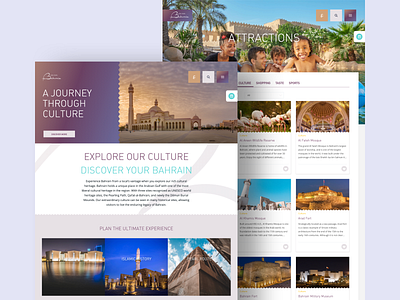 Bahrain Tourism Website