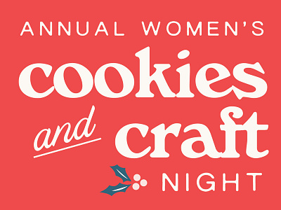 Cookies & Craft Night