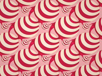 Polka Pattern candy pattern pink polka red white