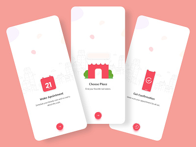 Onboarding - Nail beauty & healthy Mobile App app app design beauty card ui clear space healthy illustration ios nail nail salon onboard onboarding onboarding illustration onboarding screens steps ui ui deisgn ui design uidesign vector