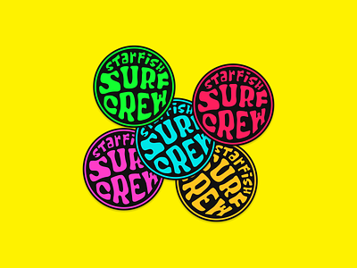 Starfish Surf Crew | Logo Design branding logo surf