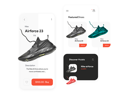 Online shopping store concept for a single brand or shop