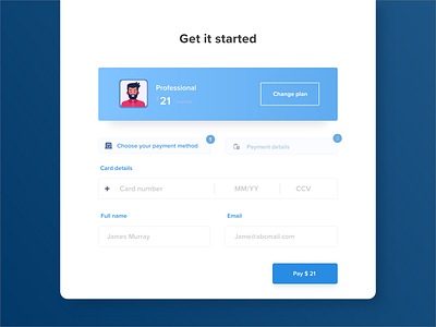 Quick-payment option popup design design ui ux