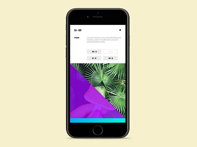 Flower 8 design filter flower interaction list product typo ui ux visual