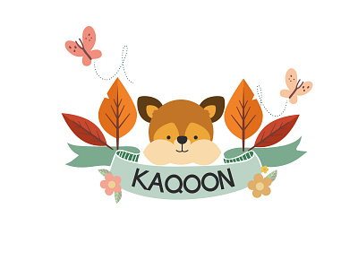 Kaqoon Logo artworks branding design design flat design icon illustration illustrator logo vector