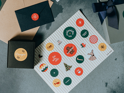 Christmas stickers for CopyPro