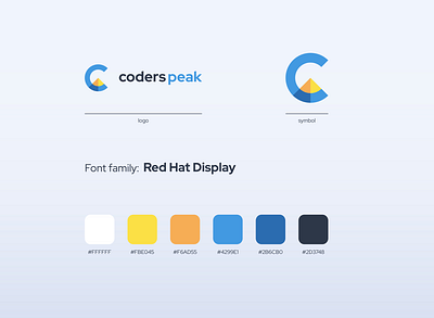 CodersPeak logo branding design flat graphic design illustration logo logotype software symbol ui vector