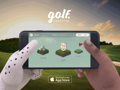 Golf Identity spot #2 advert animation darkfejzr game golf ios madeo motion spot ui ux video