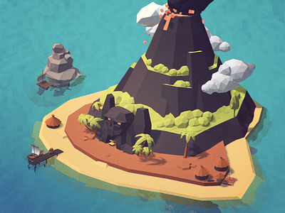 Low Poly Ultimate Pack 1.5 3d asset isometric low poly terrain unity world