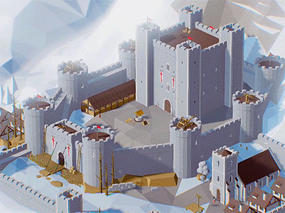 Low Poly Ultimate Pack - Castle 3d animation asset castle game illustration low lowpoly models poly unity3d