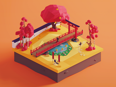 Low Poly Worlds: Lake of Lovers