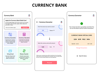 CURRENCY BANK APP