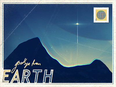 Earth Postcard