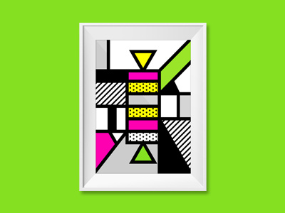 Abstracts 101: Candy candy de stijl gallery geometry illustration pattern pop art print vector