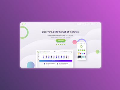 Landing page for a tracking app design flat landing page vector web