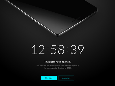 Shot 017 - Special Offer dark exclusive interface mobile offer oneplus product special time ui user