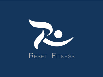 Fitness business creative logo fitness fitnessapp flat illustraion illustration logo minimal minimalist logo typography