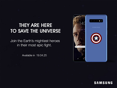 Samsung/Avengers Campaign avengers campaign campaign design cinema design digital marketing illustration marketing campaign marvel photoshop vector