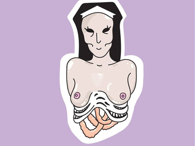 Creepy nun