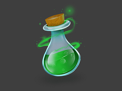 Poison icon game icon illustration indiegame photoshop poison ui ux