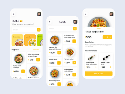 Restaurant App | Mobile App Concept 🍽