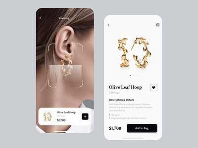 Jewelry  E-Commerce App | Jewelry Search & AR Scan 💍