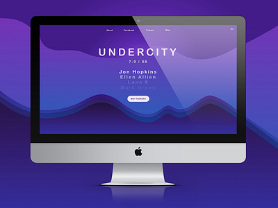 UNDERCITY music festival- website