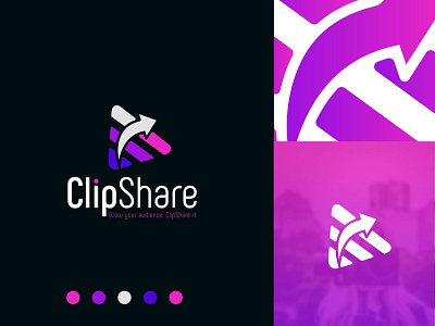 CLIPSHARE Logo and Logo Mark