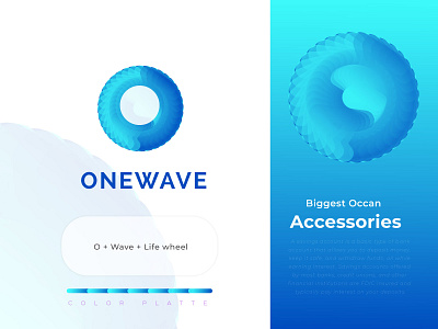 Onw Wave Logo designs