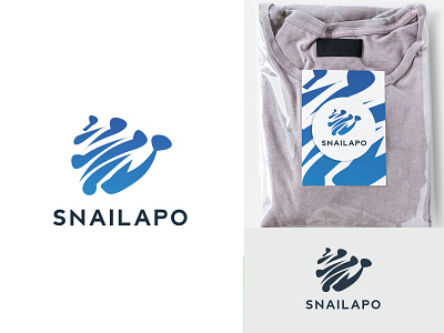 snail logo concept and branding for snailapo