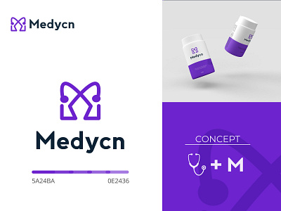 Logo concept For Medycn
