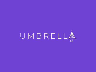 Umbrella Minimal logo design