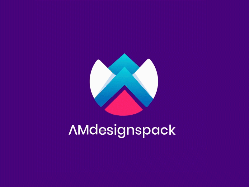Logo animation For A and M Personal logo
