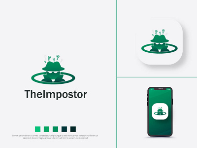 Imposter Mobile app logo design