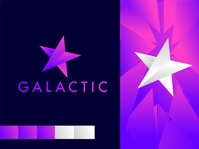 GALACTIC LOGO 3d a abstract art colorful communication communications consulting fire flame fullcolor internet letter media print print ready printing social social media software