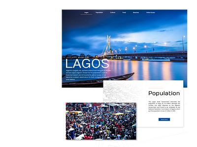 Beyond Tales: An exposition on Lagos sate design figma lagos overlay ui ux web