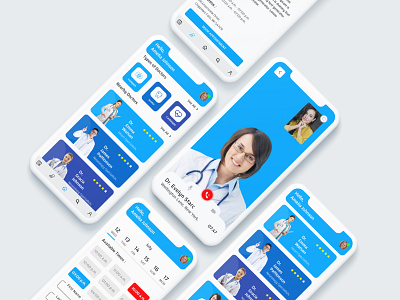 Medical App UI Design app design appdesign brand design branding brandingagency doctor app health app interaction design medical app mobile ui ui ux uxdesign