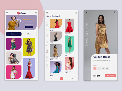 Fashion App app design appdesign applicationdevelopment appuidesign brand identity branding brandingagency design ecommerce app ecommerce shop fashion fashion app fashion design products ui uiuxdesign ux uxdesign website concept websites