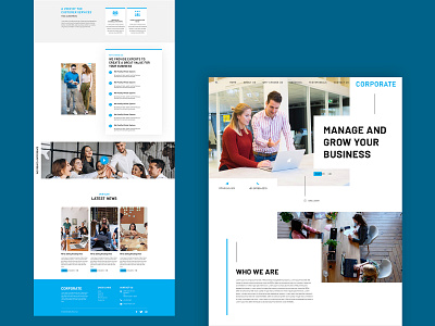 Corporate Website Concept