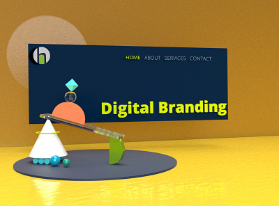 3D Design Social Media Post concept 3d 3d art 3dui 3dux appdesign branding brandingagency digitalbranding ui uiuxdesign uiuxdesigner ux uxdesign web website