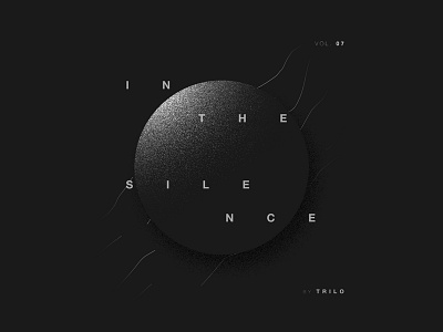 In the Silent — Vol.7 (Spotify Playlist Cover) album cover graphic design spotify